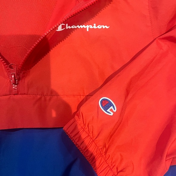 Boys Champion Windbreaker Jacket with Hood - Picture 6 of 9